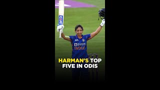 Harman's Top Five in ODIs | #Shorts | #ENGvIND