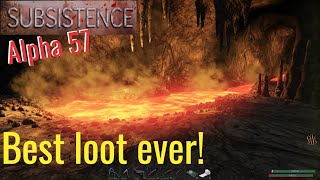 Deep cave loot run! Subsistence: Alpha 57