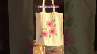 DIY hibiscus shopper🌺