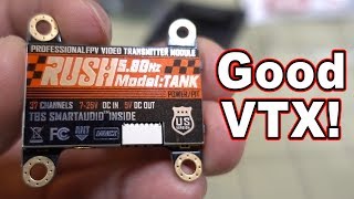 RUSHFPV TANK ULTIMATE VTX REVIEW 👍