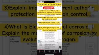 Engineering chemistry important questions #firstyearengg #csgt #engineeringstudies