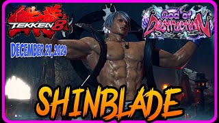 Tekken 8 ▰ (ShinBlade) STEVE FOX - God Of Destruction - Ranked Matches DECEMBER 27, 2024