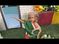 barbie doll all day routine in indian village pinky ki kahani part 467 barbie ki hindi kahaniyan