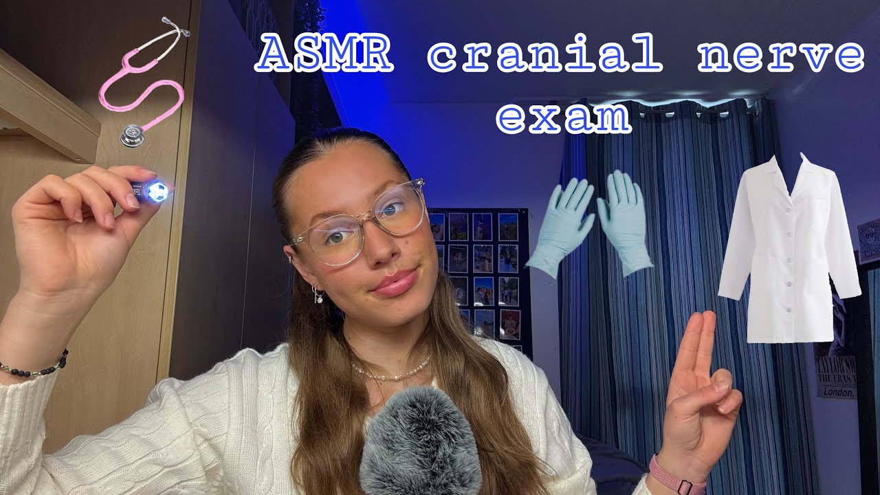 Asmr Cranial Nerve Exam Youtube