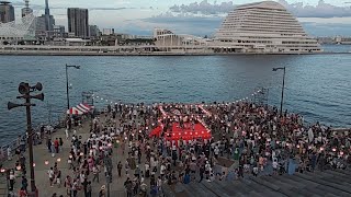 【ハーバーランド盆踊り】からちょこっとライブ　周りが撮影多く話せず申し訳ありませんでした