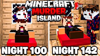 Surviving 142 Nights on a Minecraft Murder Island.. Part 2