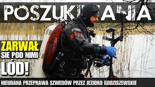 LÓD ZAŁAMAŁ SIĘ POD ŻOŁNIERZAMI-NUREK SCHODZI NA DNO! Historia scubadiving i POSZUKIWANIA