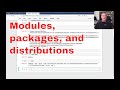 Modules, packages, and distributions  — Are they the same thing?