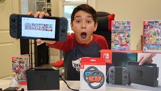 Nintendo Switch Unboxing + Review