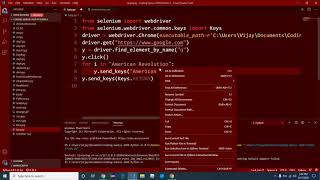 Selenium Type | How to search using selenium | Python
