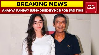 Ananya Panday Summoned By NCB For The 3rd Time, Round 3 Of Ananya Panday Grilling On Monday