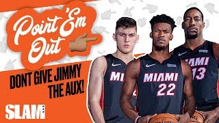Would YOU Wear a Romper? The Miami Heat Are TOO FUNNY 😂 | SLAM Point 'Em Out