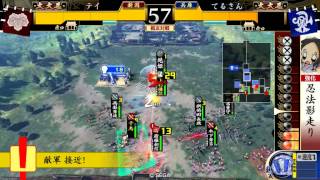 戦国大戦　8/19戦友対戦　華麗なる采配ＶＳ毘天の化身