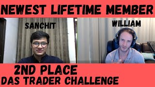 Meet Sanchit, Newest BearBullTrader Member and 2nd Place in DAS Trader Challenge