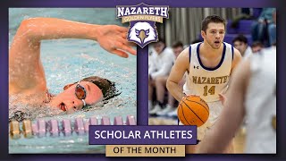 Nazareth University Scholar Athletes of the Month: January 2025