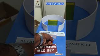 Rutherford alpha particle scattering experiment | Physics Project | School Project | B Ed Project