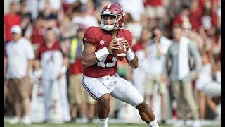 Alabama QB Tua Tagovailoa's 10 Best Touchdowns of 2018