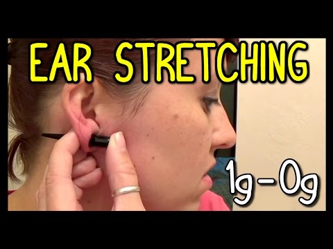 Ear Stretching First Time 1G to 0G Ear Stretching First Time 1G to 0G