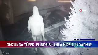 KONYA’DA İÇ ÇAMAŞIRI HIRSIZI YAKALANDI!