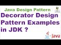 Decorator Design Pattern Examples in JDK ? || Java Design pattern interview Question