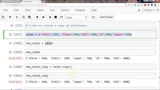 Python Dictionary Tutorial 17 | Python Dictionary Copy Function to create a duplicate dictionary