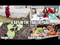 A Day Living In A Mobile Home Park // Updates, Cleaning, Cooking, Grocery Haul