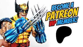 Patreon Exclusive: Wolverine Marvel Legends 12 inches Custom repaint