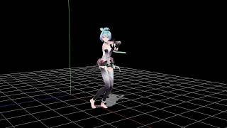 MMD Dance Animation: Swish Swish side view