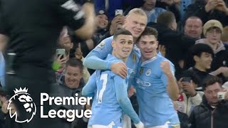 Erling Haaland powers Manchester City in front of Brentford | Premier League | NBC Sports