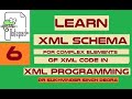 Lesson 6: XML Programming: XSD Schema for Complex Elements Part 1