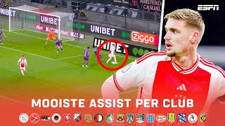 De MOOISTE ASSIST per CLUB in de Eredivisie 2023/24 ✨🅰️