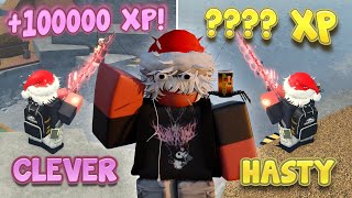 Is Clever ACTUALLY the BEST ENCHANT for XP? (clever vs hasty) | Roblox Fisch