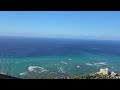 waikiki and sea from diamond head honolulu hi