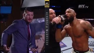 BEST UFC POST-FIGHT OCTAGON CALLOUTS/MOMENTS