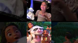The Rock's Daughters VOICED in Moana 2