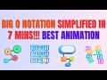 Big O Notation in 7 Minutes! Time Complexity Explained with Real Examples