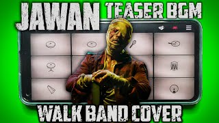 Jawan (Shah Rukh Khan) Teaser BGM - Walk Band Piano, Drumpad Cover | Walk Band Tutorial | Ayan Saha