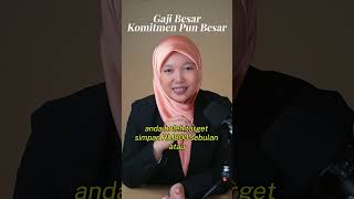 Gaji Besar Komitmen Pun Besar