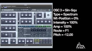 How to produce a Reese bass sound in Native Instruments Massive