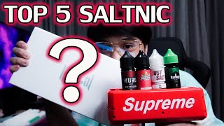 TOP 5 saltnic มาดูกันว่าตัวไหนเป็นยังไงบ้าง