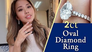 Upgrading Her Engagement Ring | To 2 ct Oval Diamond