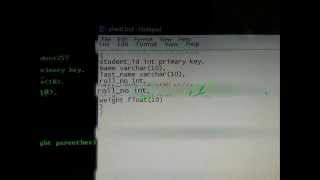 how to solve the problem missing right parenthesis in Sql while creating table