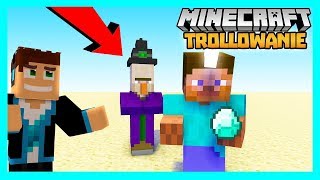 Minecraft Trollowanie - VERTEZ ZOSTAŁ WIEDŹMĄI! 😂😂😂