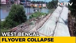 Flyover Being Built Collapses At Kakdwip Near Kolkata