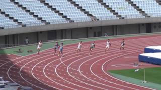 84th大阪選手権男子200m準決勝1組 木村淳21.20(-1.2) Jun KIMURA 1st