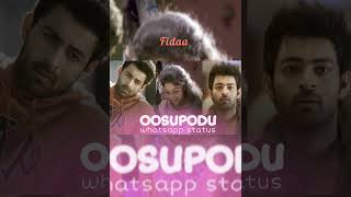 oosupodu fidaa movie song#viral #varuntej #saipallavi #sad