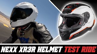 Nexx XR3R Helmet Test Ride Review at SpeedAddicts.com