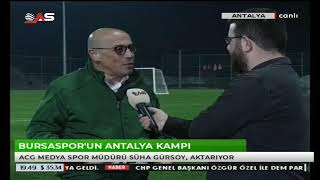 ACG MEDYA BURSASPOR KAMPINDA! | İŞTE SON GELİŞMELER... (07 Ocak 2025) #Bursa