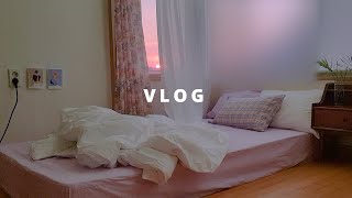 [vlog] 자취생 브이로그, 감성과 먹방이 가득한 나의 자취방