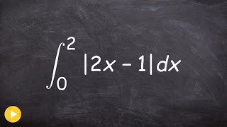 How to evaluate the definite integral with absolute value